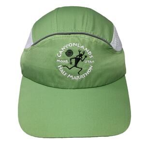 Leslie Jordan Canyonlands Moab Half Marathon Green One Size Baseball Cap Hat